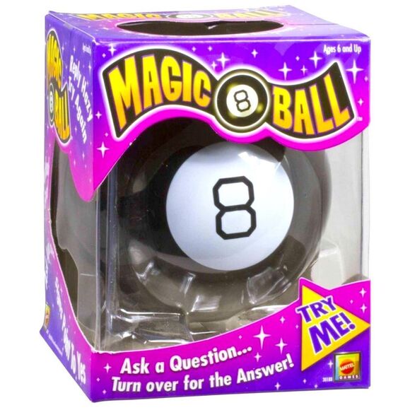 Original Magic 8 Ball NWT NIB Mattel Classic toy to answer your questions! - Picture 1 of 6